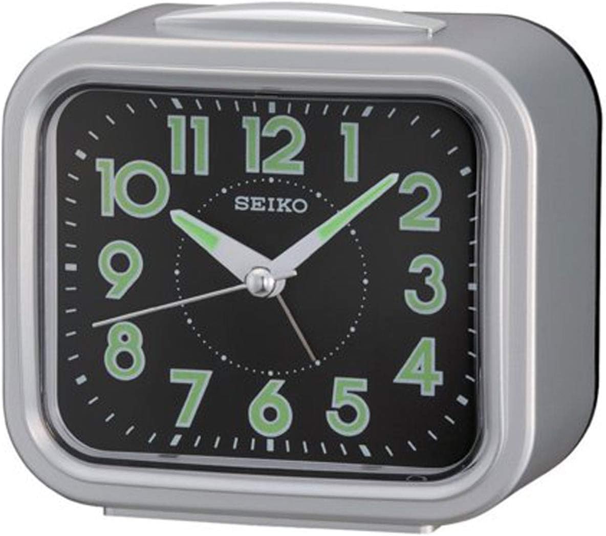 Seiko - Brandclub - SEIKO Nori Bedroom Alarm Clock ,Black